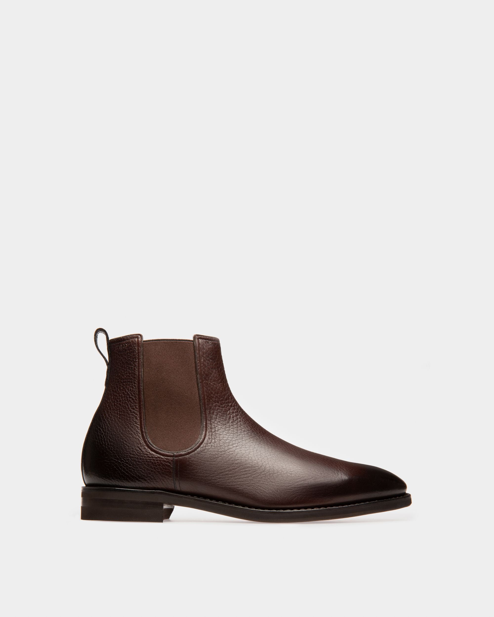 Scavone Bottes En Cuir Marron - Homme - Bally - 01