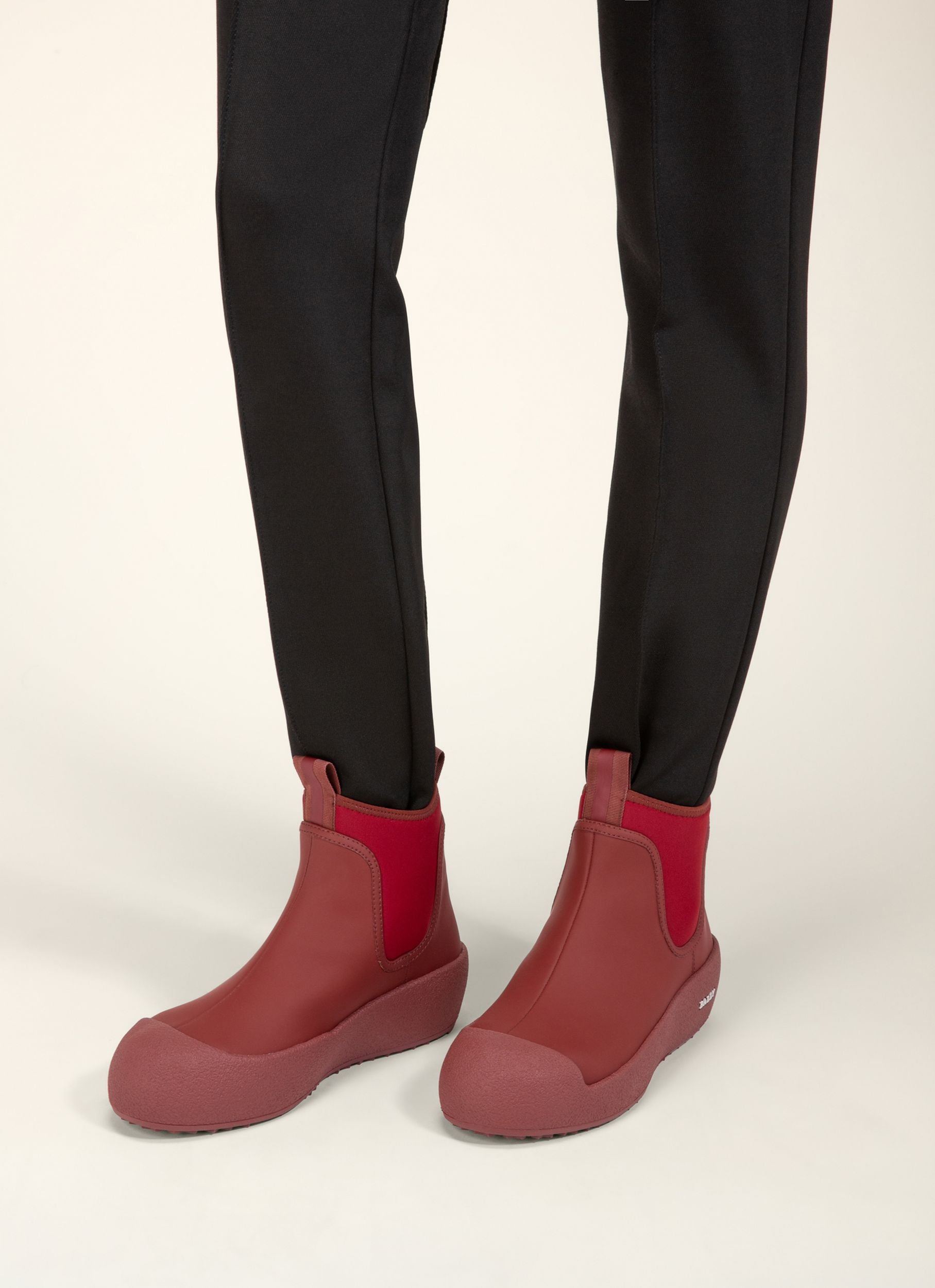 Gadey Bottes En Cuir Rouge Héritage - Femme - Bally - 06