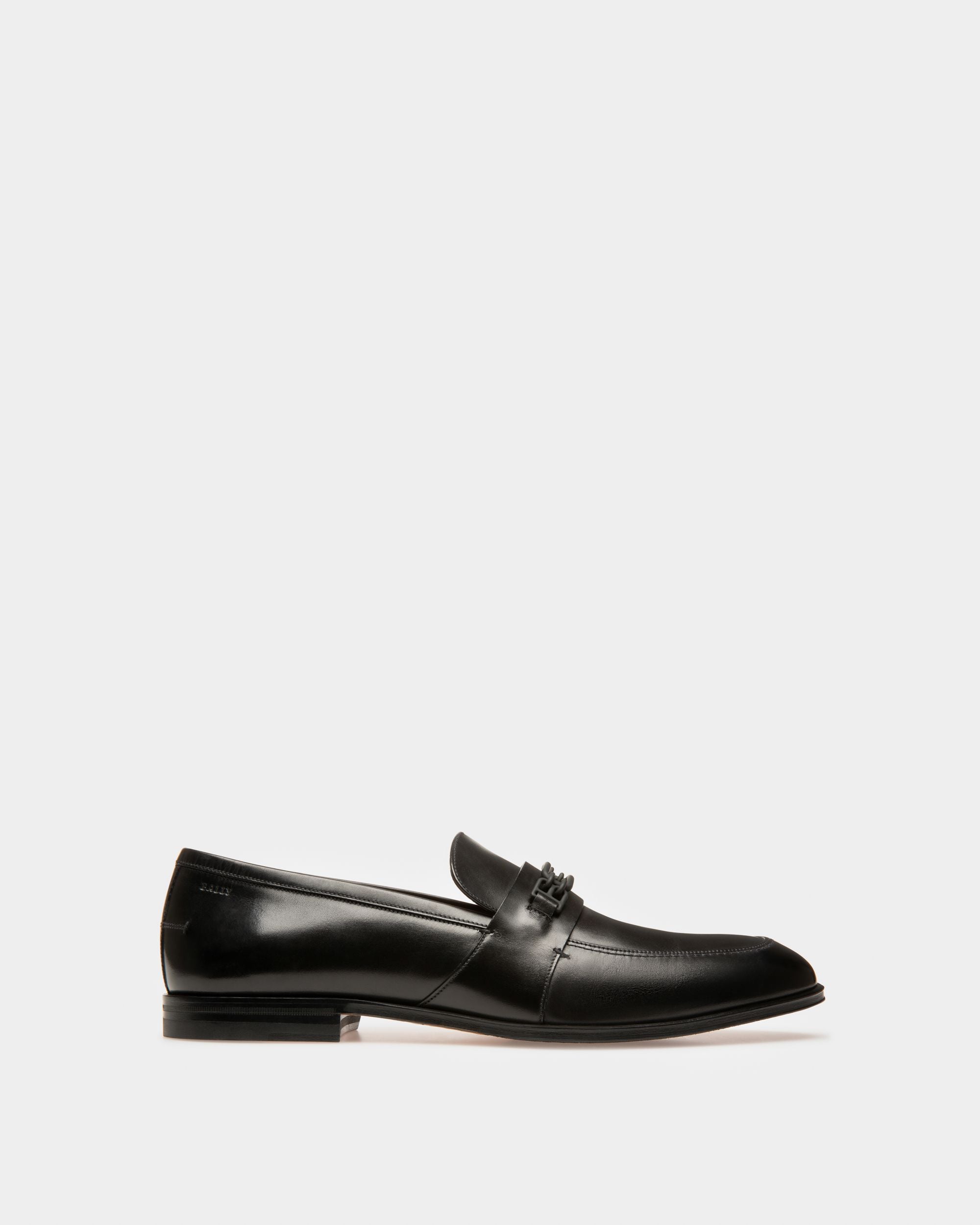 Wesper Mocassins En Cuir Noir - Homme - Bally - 01