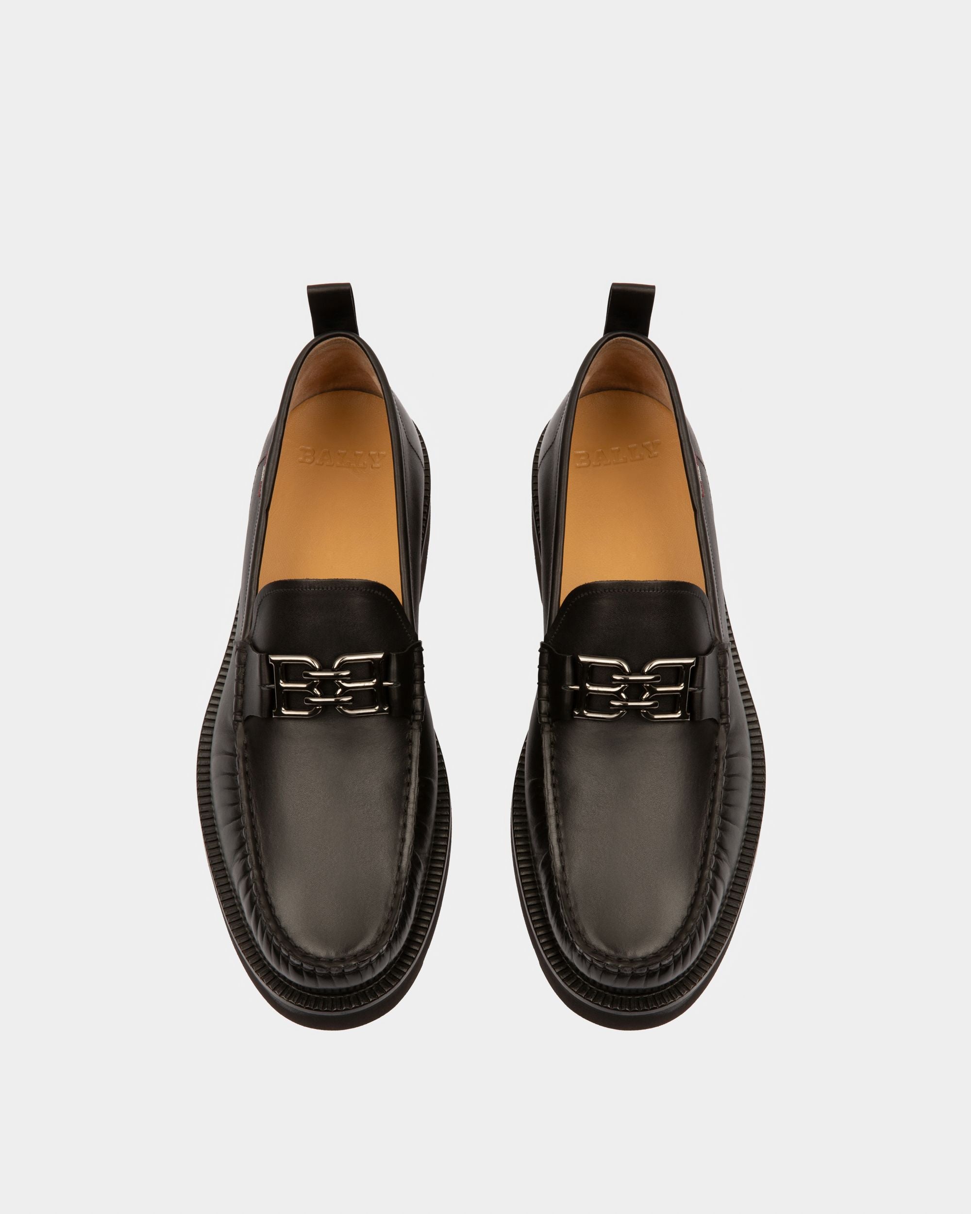 Nolam Mocassins En Cuir Noir - Homme - Bally - 02