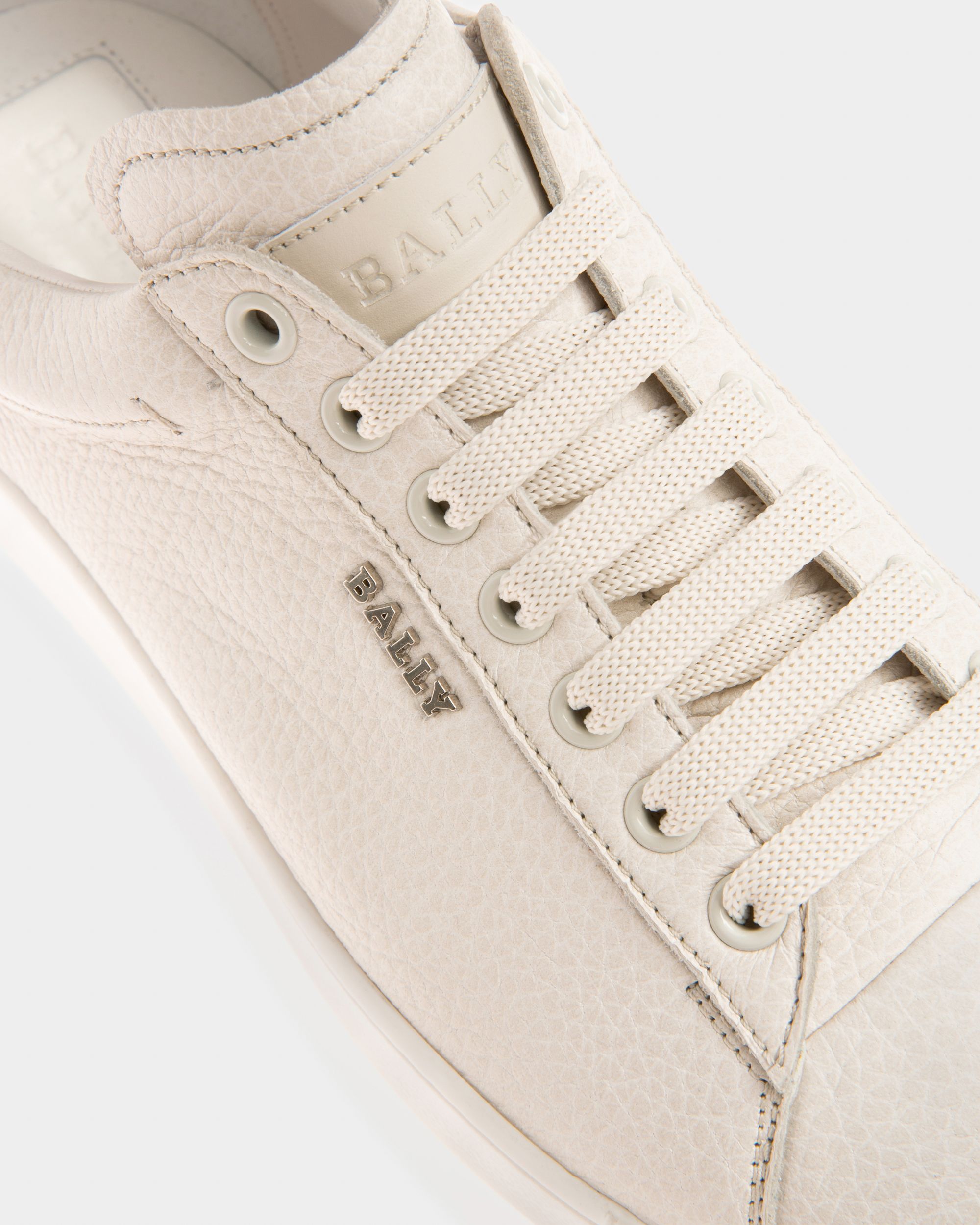 Wildy Sneakers En Cuir Blanc - Homme - Bally - 05