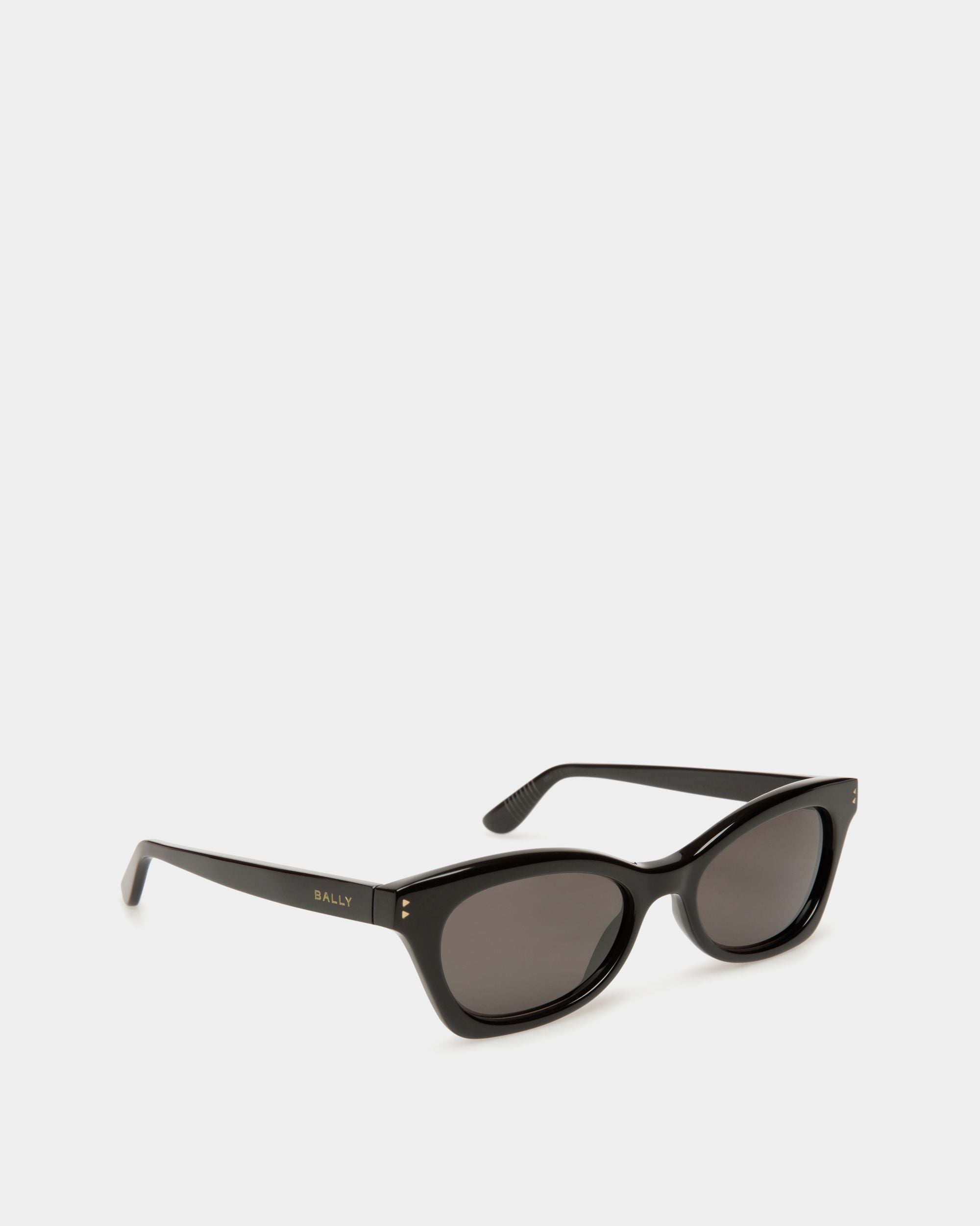 Lunettes De Soleil Sue En Acétate Noir - Femme - Bally - 02