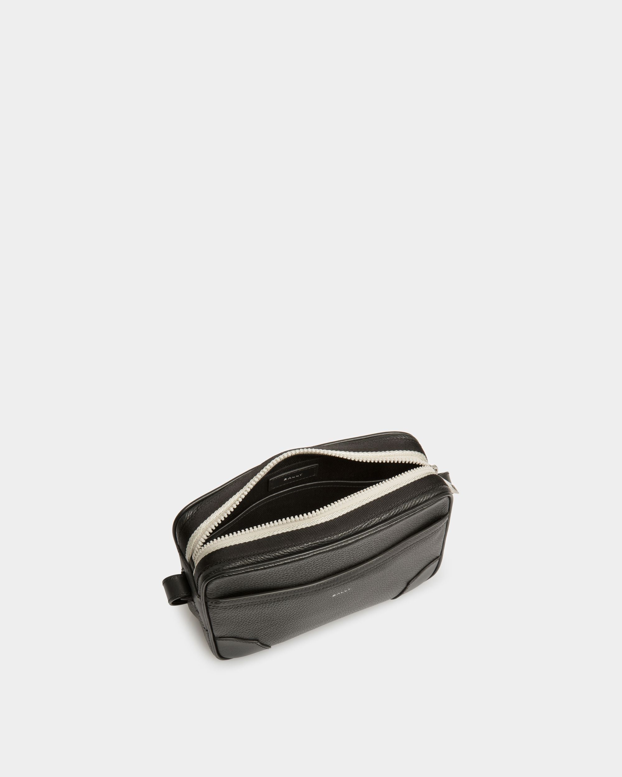 Sac à bandoulière Ribbon En cuir noir - Homme - Bally - 04