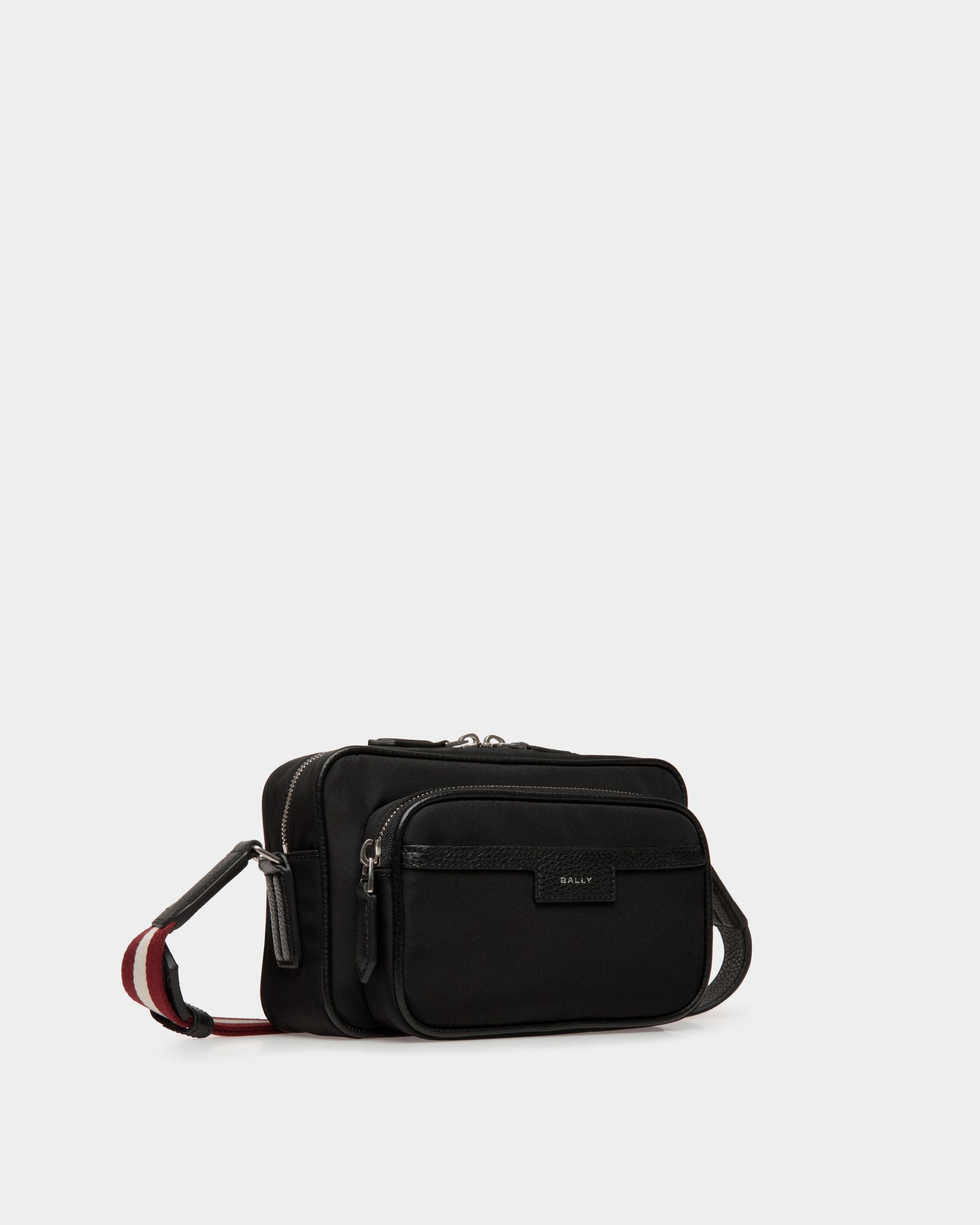 Sac À Bandoulière Code En Nylon Noir - Homme - Bally - 03