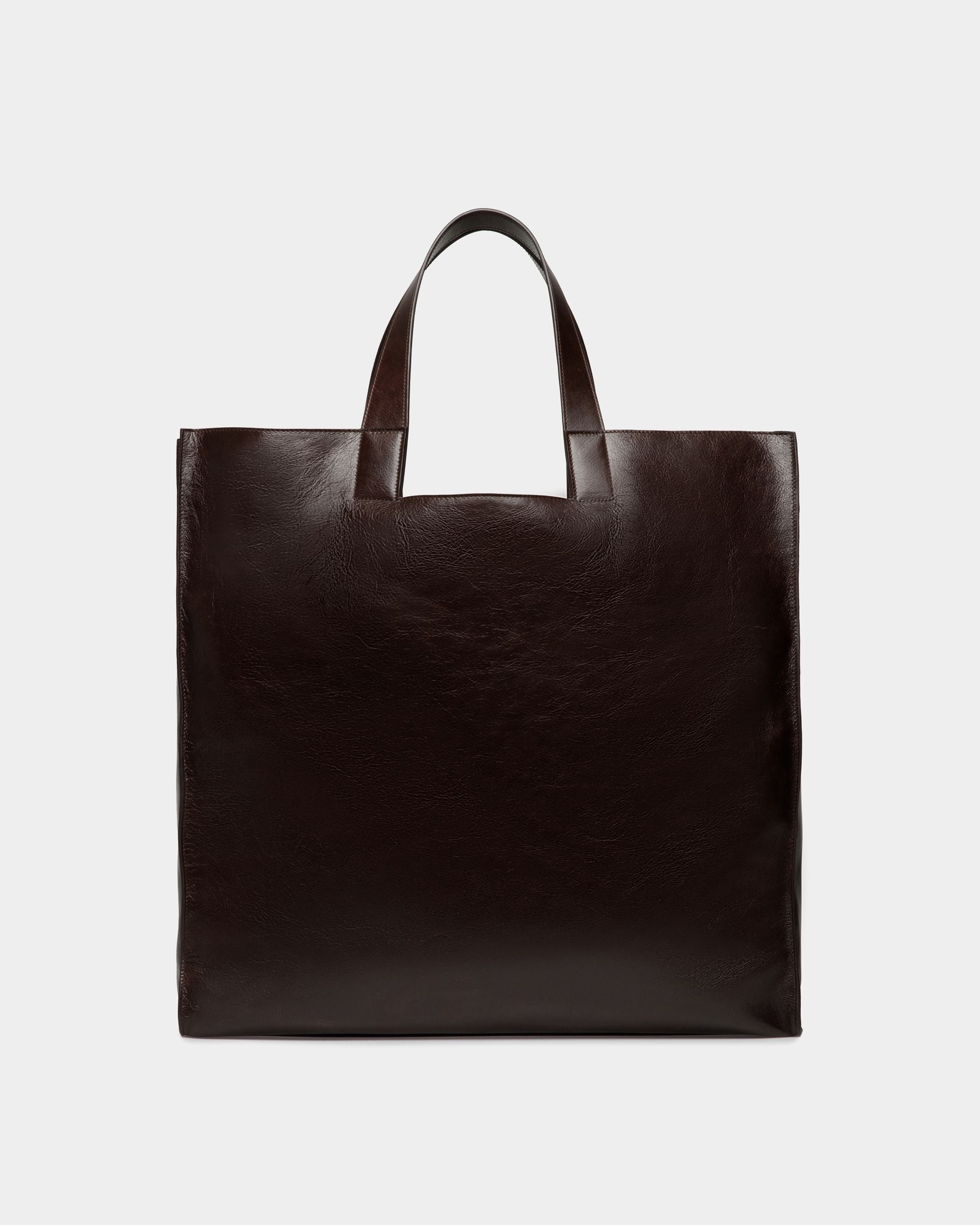 Sac Cabas Easy Bally En Cuir Ebano - Homme - Bally - 03