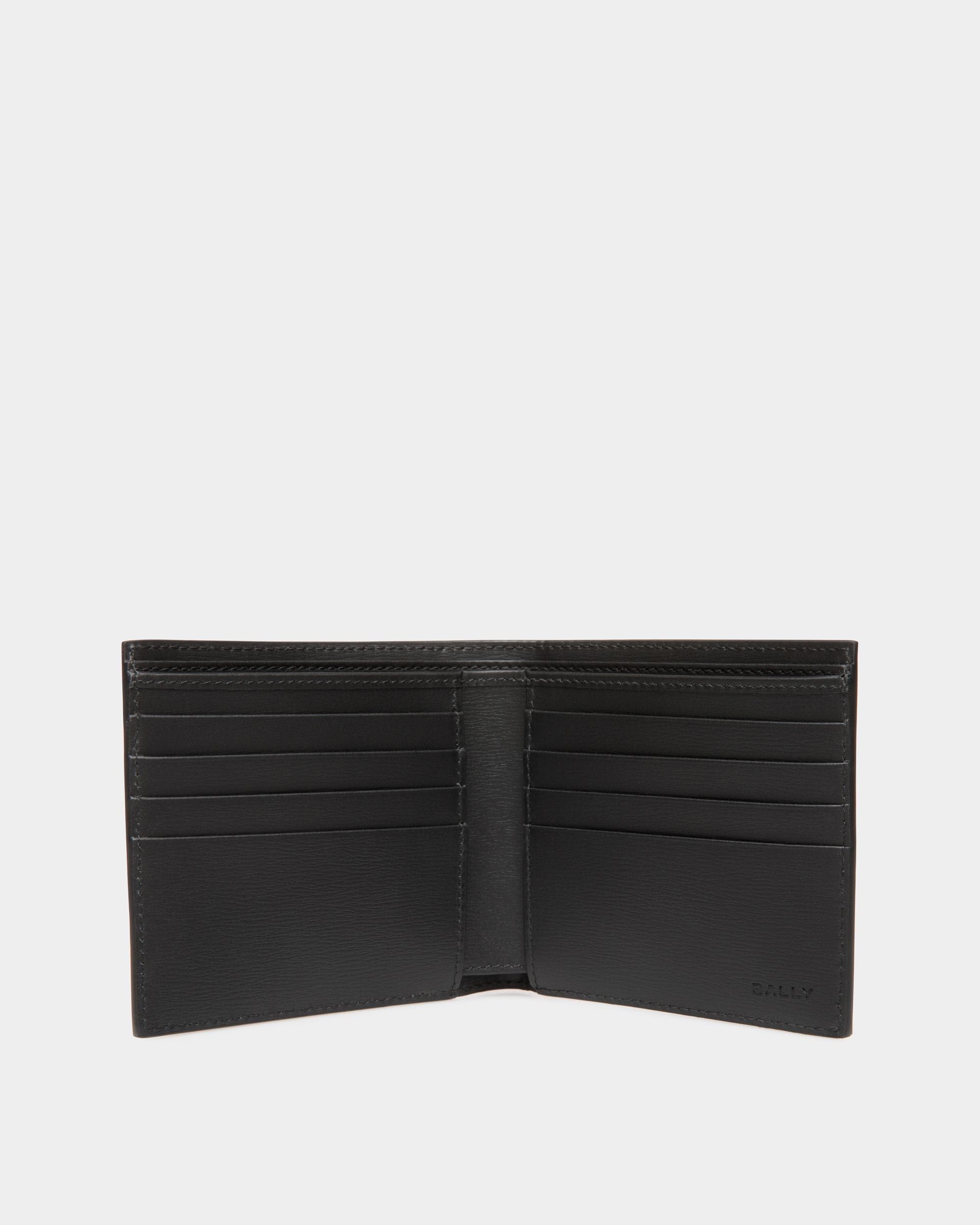 Portefeuille À Deux Volets Beckett En Cuir Noir - Homme - Bally - 03