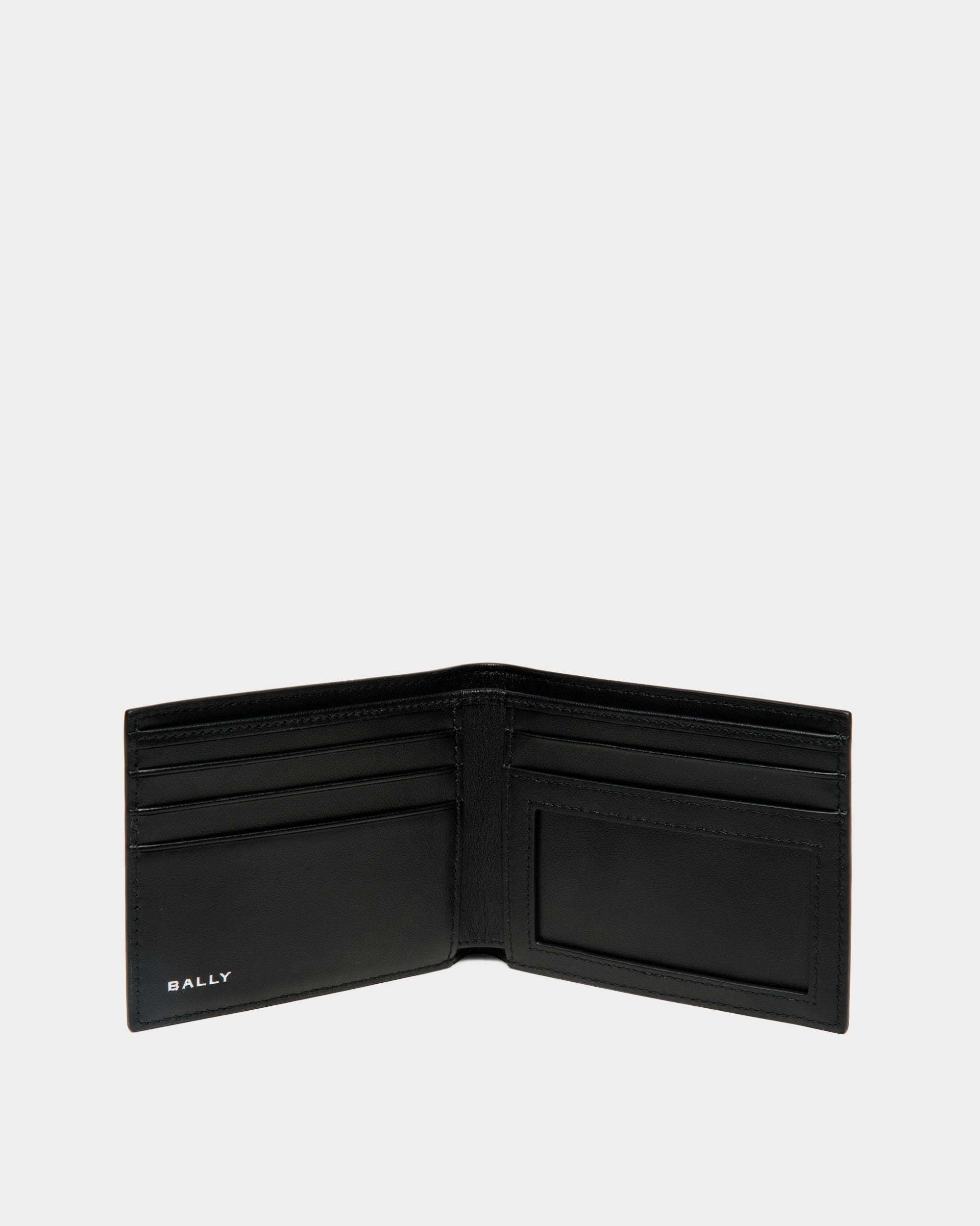 Pennant Bifold in Black Pennant Motif - Homme - Bally - 03