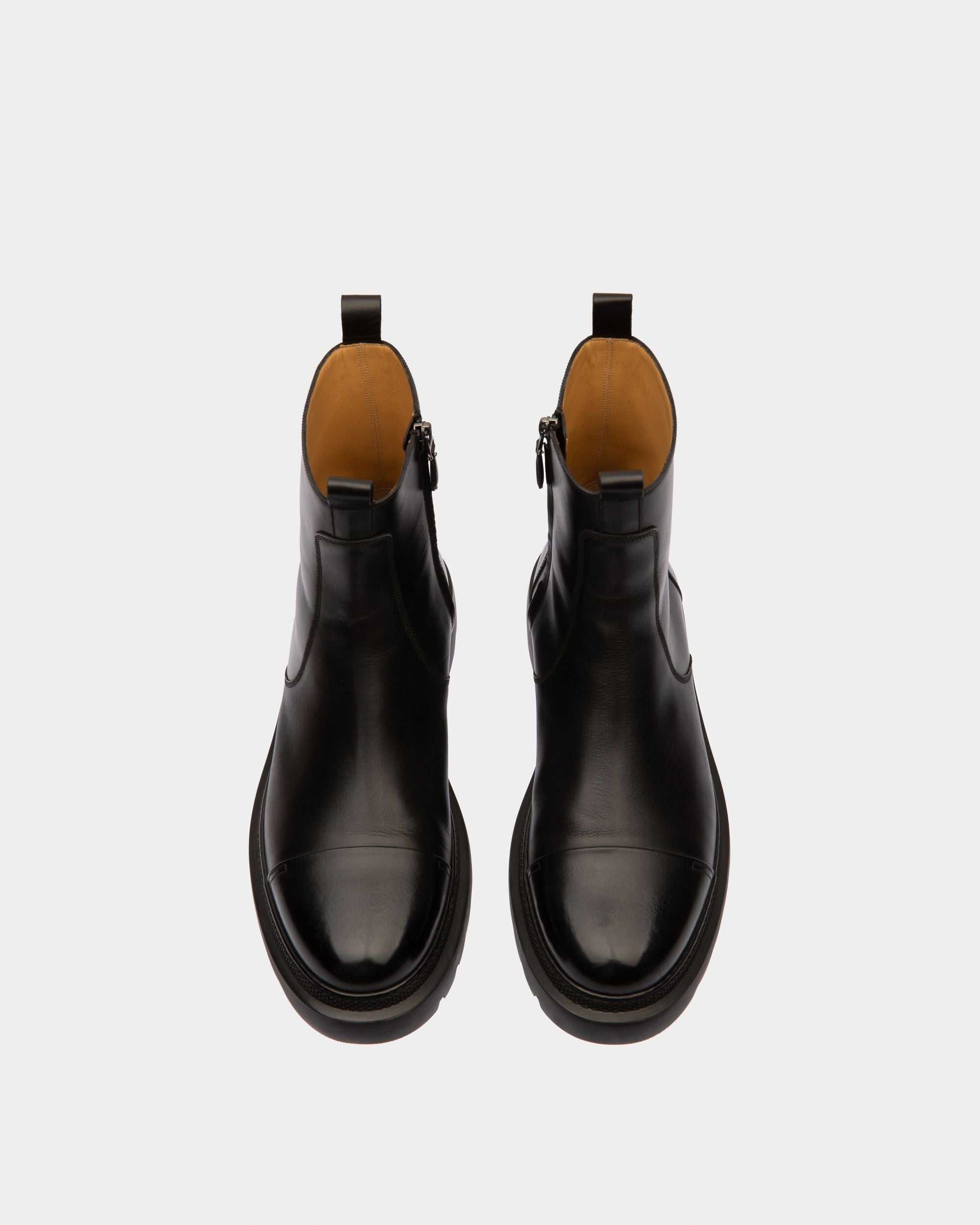 Vaughen Bottines En Cuir Noir - Homme - Bally - 02