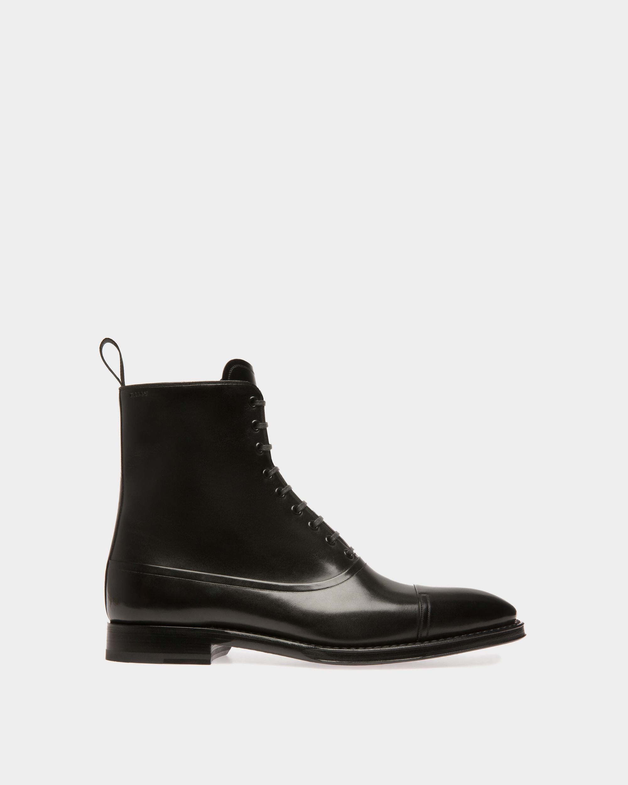 Bottines Scribe En Cuir Noir - Homme - Bally - 01