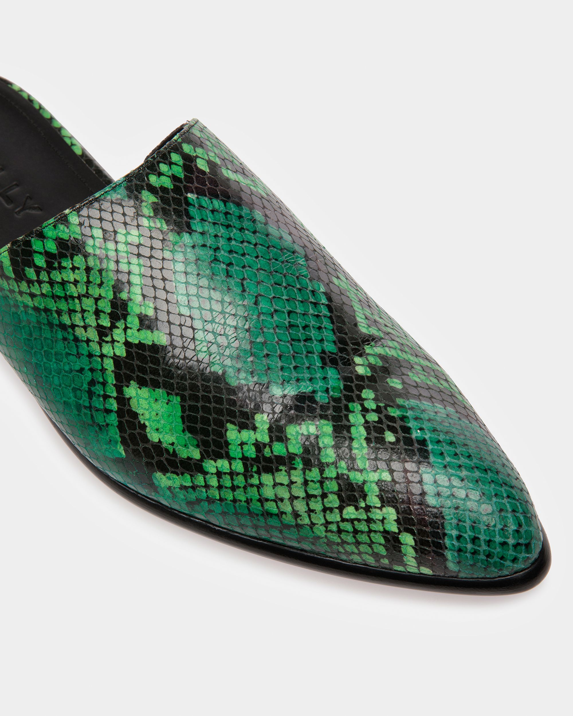 Slippers Gaiman Finition Imprimé Python - Homme - Bally - 05