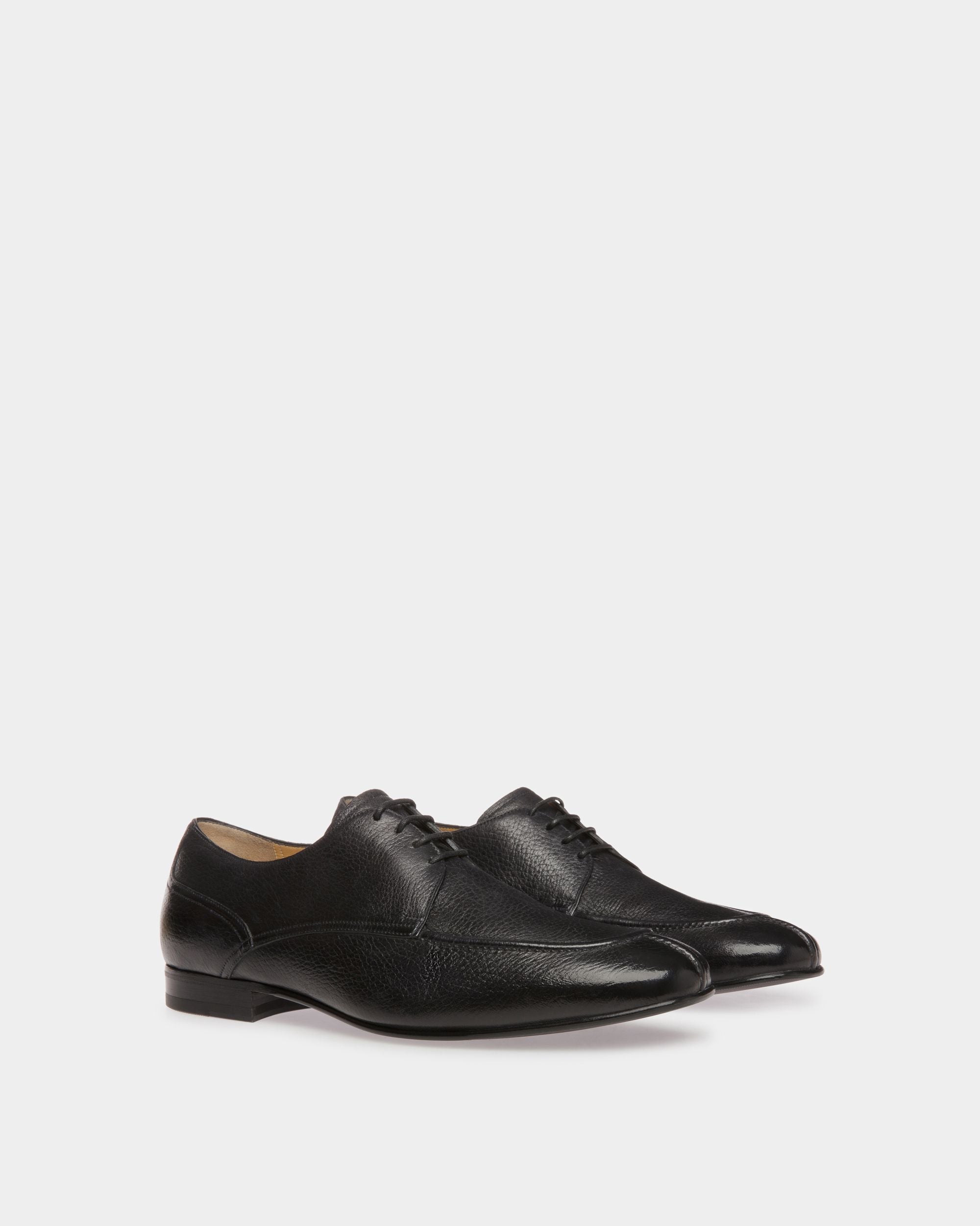 Chaussures Derby Suisse En cuir noir - Homme - Bally - 02