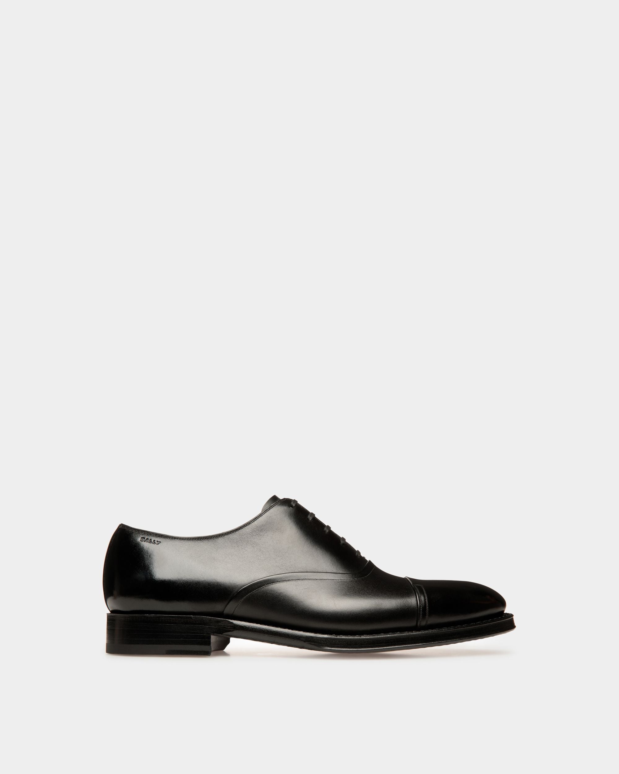 Richelieu Scribe Un En Cuir Noir - Homme - Bally - 01