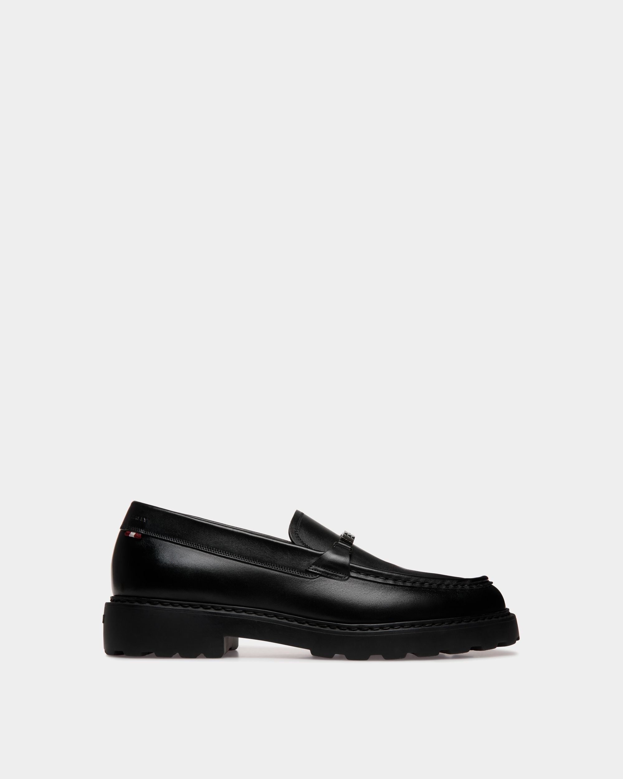 Mocassin Gusto En Cuir Noir - Homme - Bally - 01