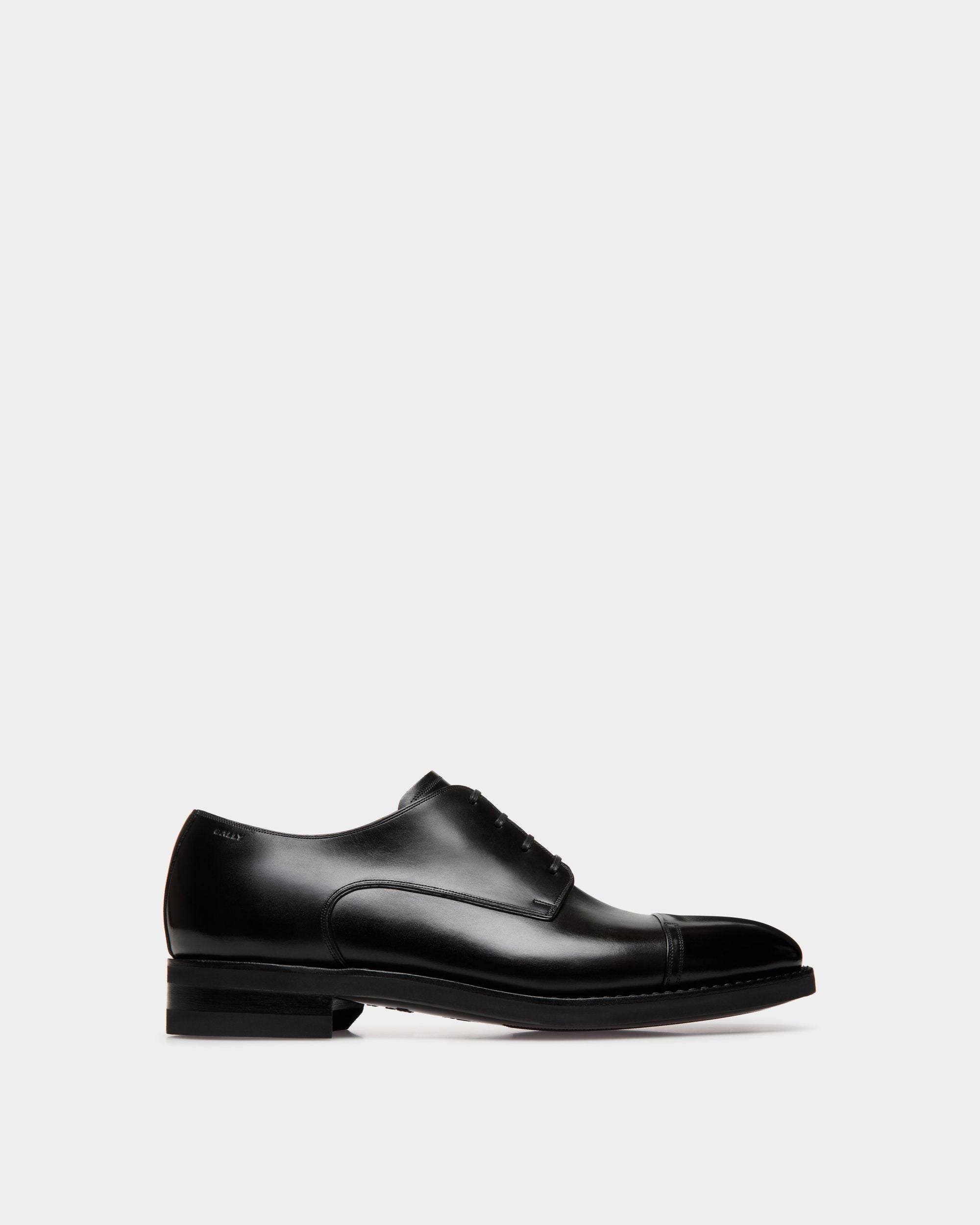 Derby Un Scribe En Cuir Noir - Homme - Bally - 01