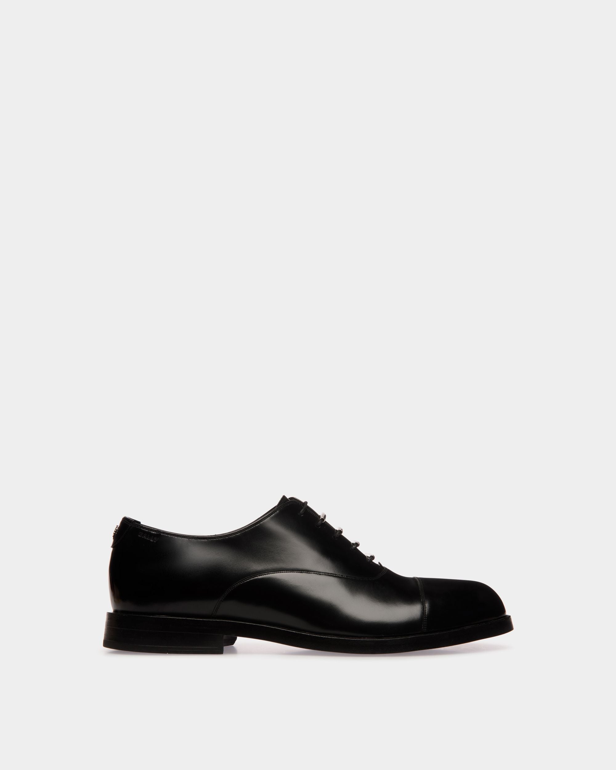 Richelieu Egli En Cuir Noir - Homme - Bally - 01