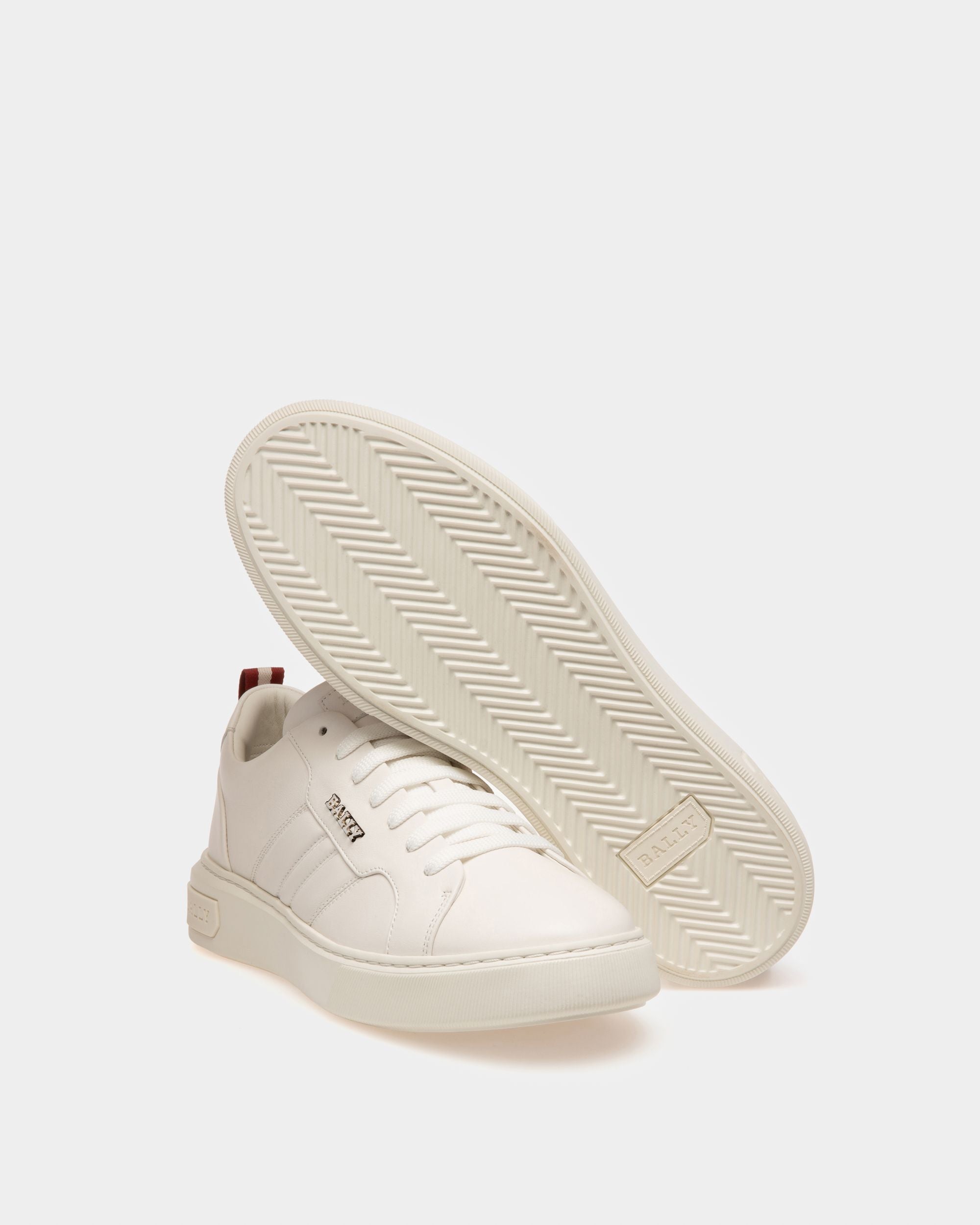 Maxim Sneakers En Cuir Blanc - Homme - Bally - 05