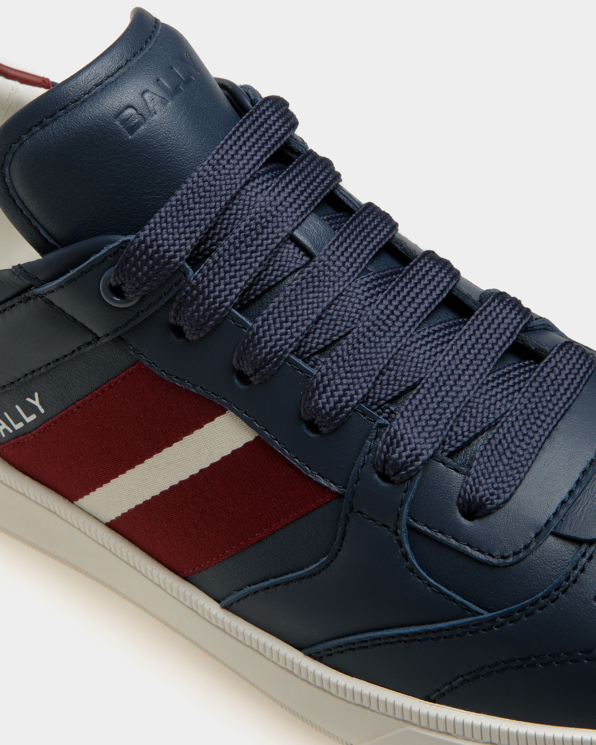 Sneaker Raise En Cuir Bleu - Homme - Bally - 05