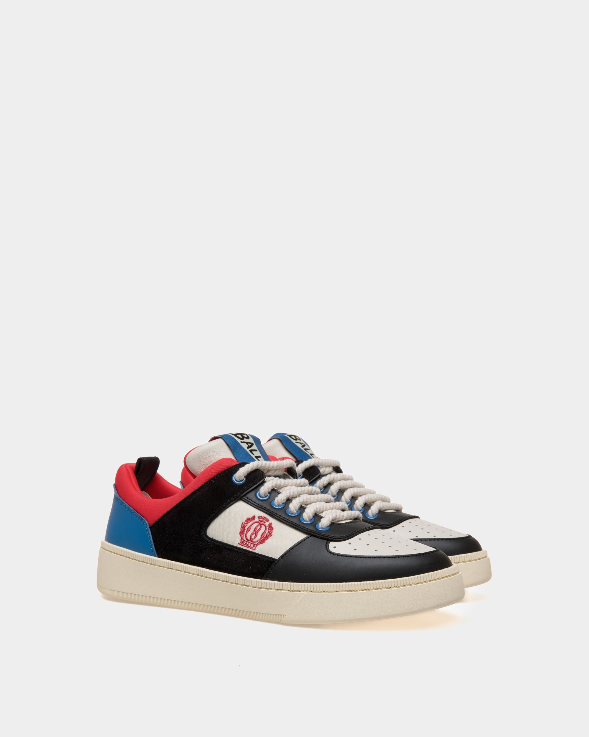 Sneaker Raise En Cuir Multicolore - Homme - Bally - 03