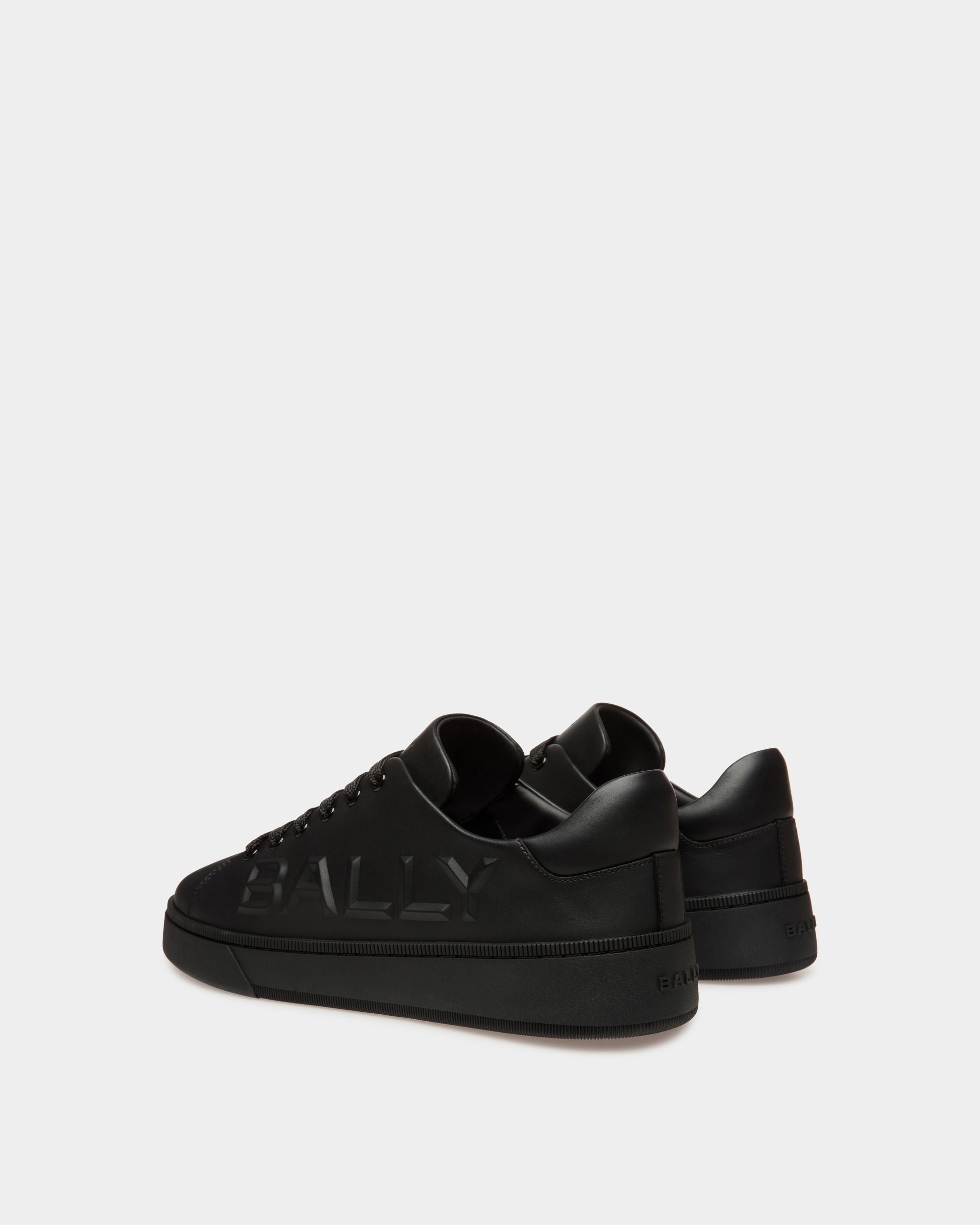 Sneaker Raise En Cuir Noir - Homme - Bally - 03