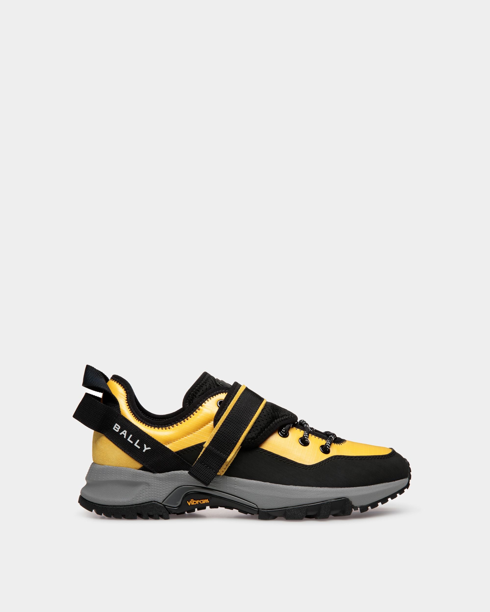 Sneaker Faster En Nylon Jaune - Homme - Bally - 01