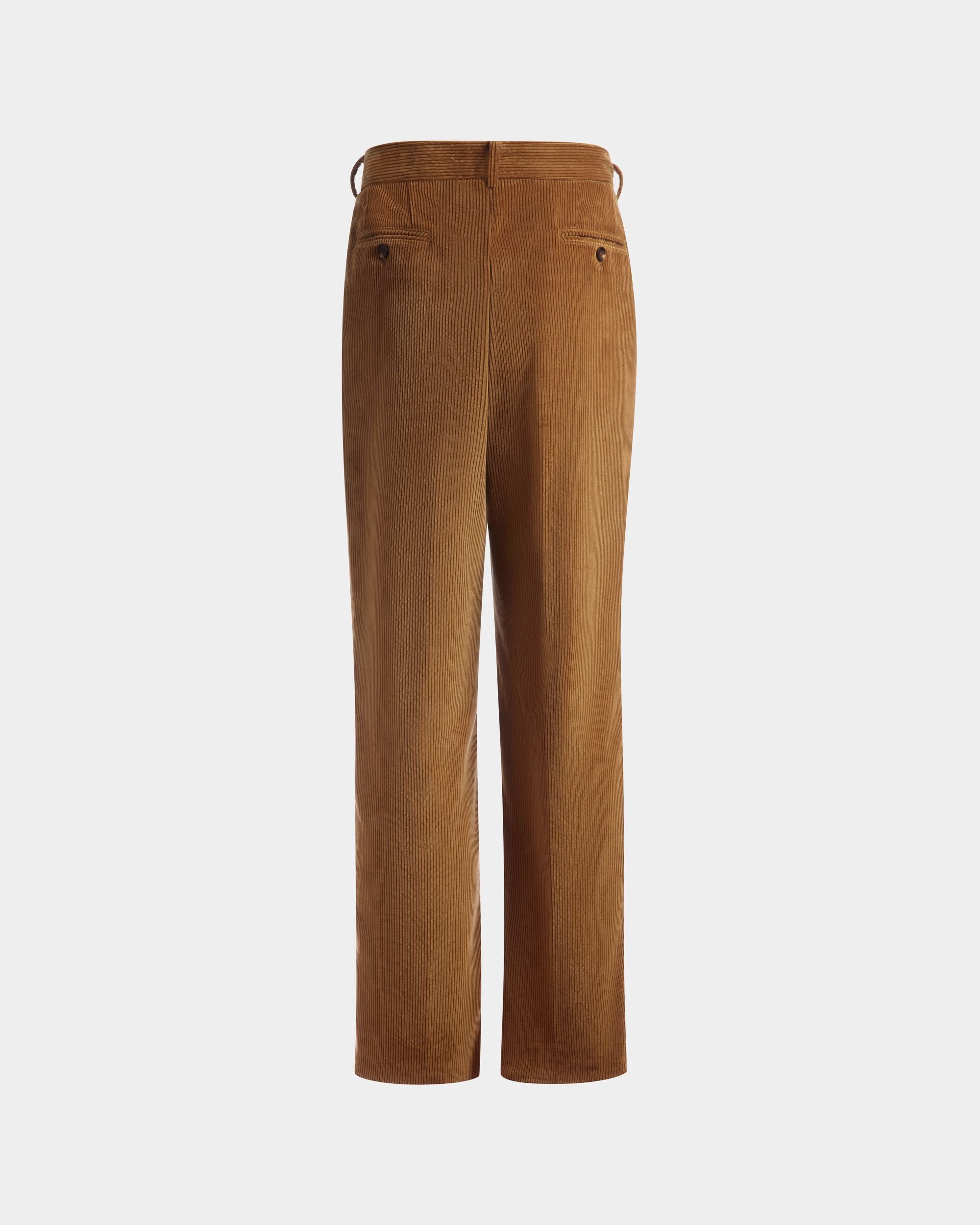 Pantalon Coupe Ajustée En Velours Côtelé - Homme - Bally - 07