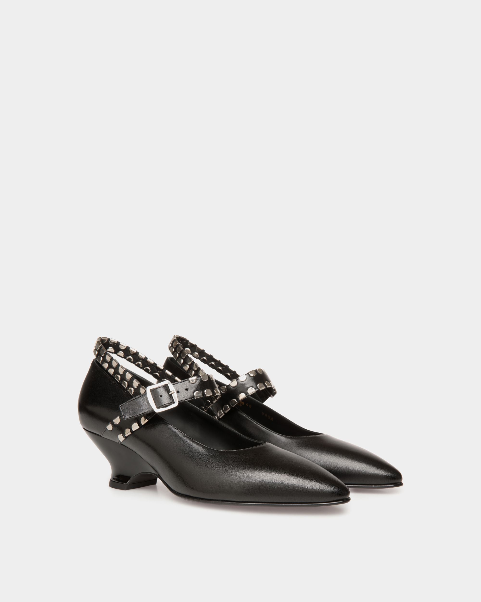 Escarpin Glendy En Cuir Noir - Femme - Bally - 02