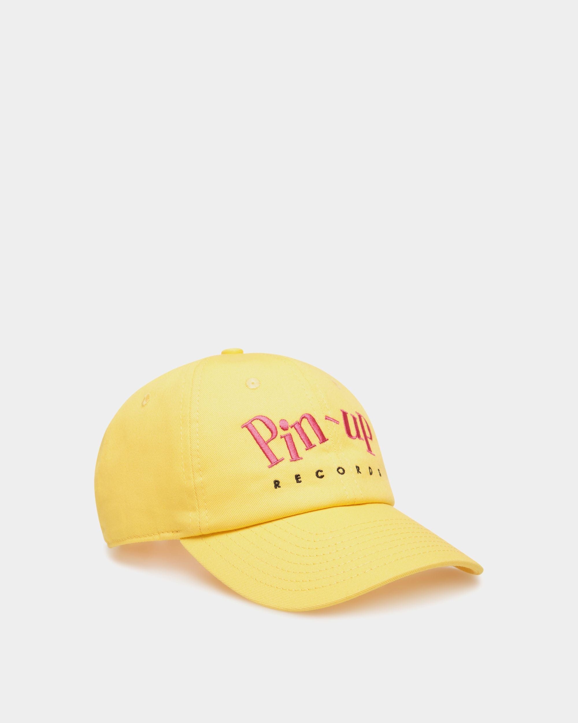 Casquette De Baseball DJ Leo Mas X Bally En Coton Jaune - Femme - Bally - 01