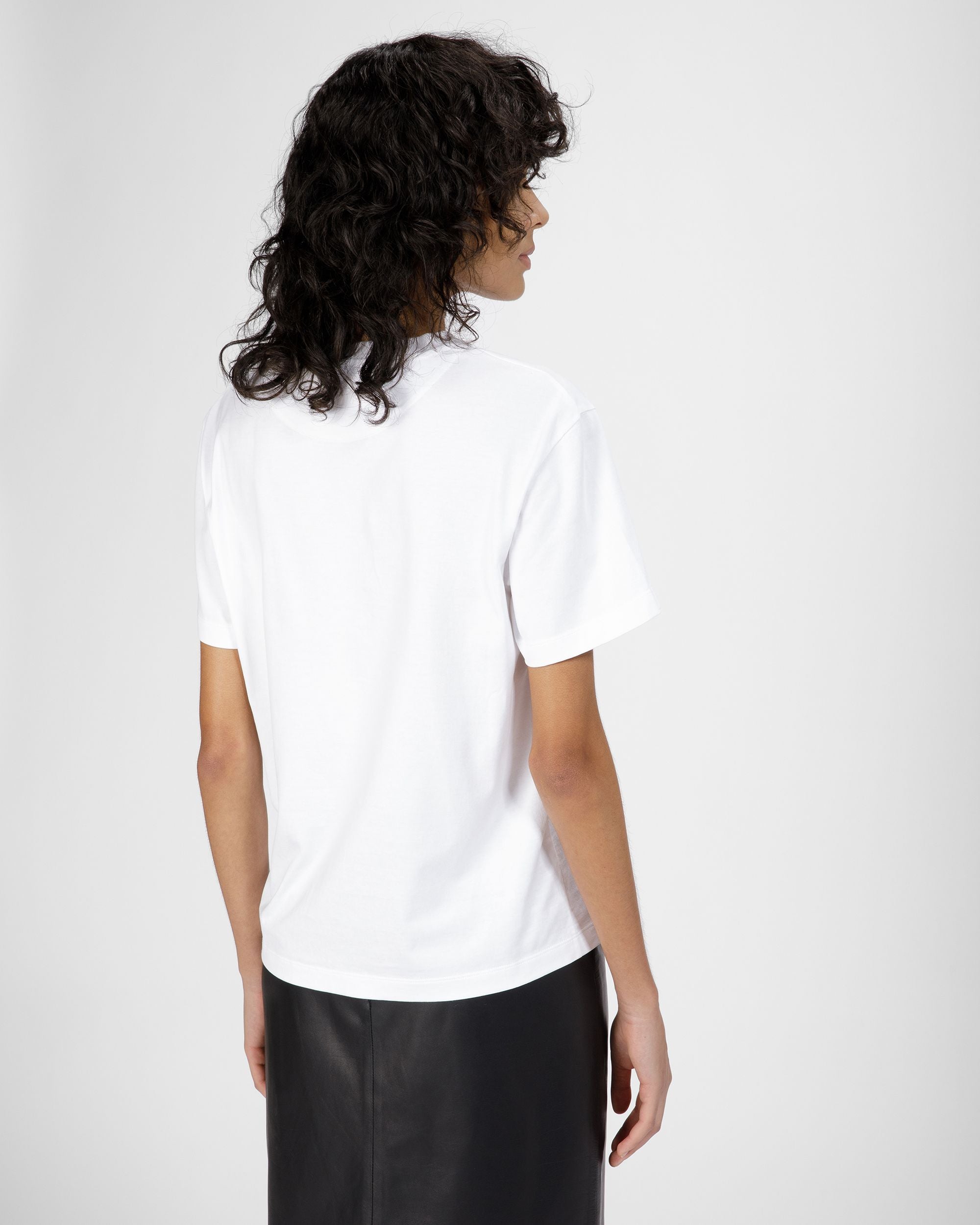 T-shirt Avec Logo Heritage - Femme - Bally - 02