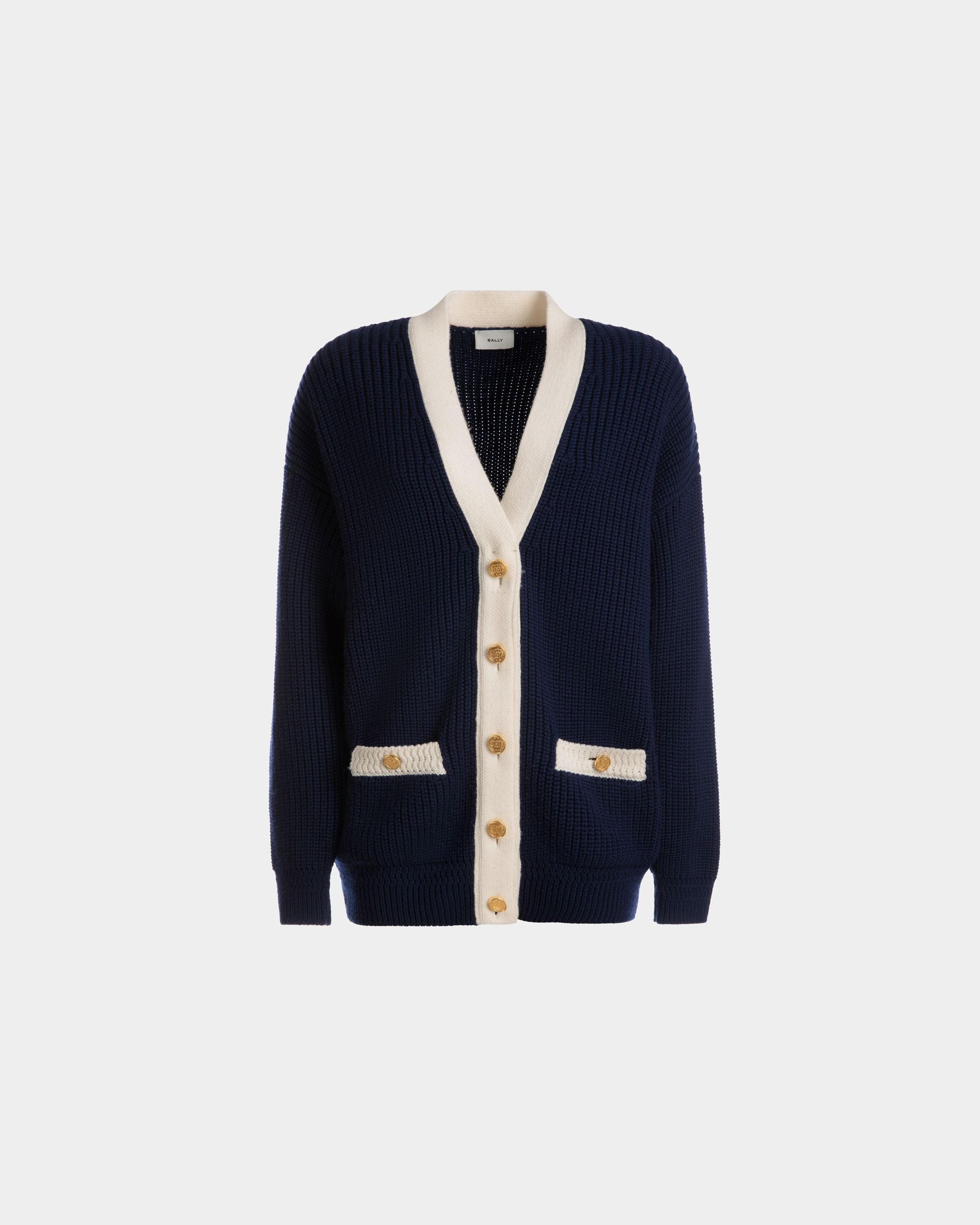 Cardigan Encolure En V - Femme - Bally - 01