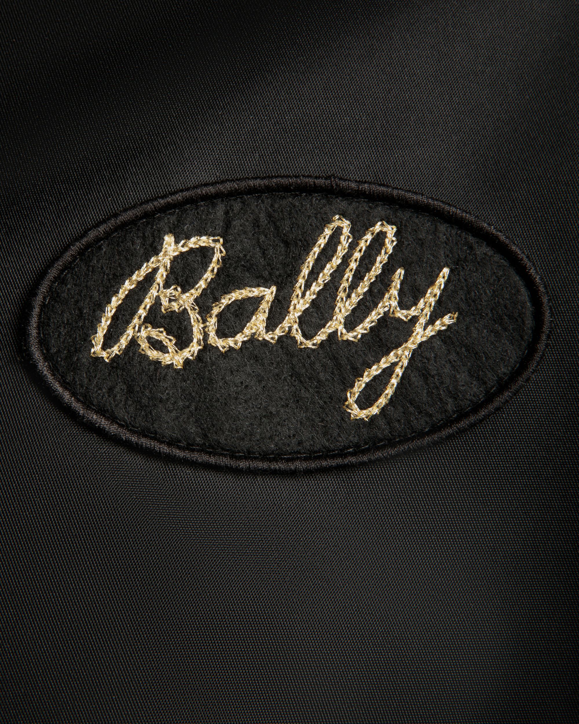 Blouson Bomber En Nylon Noir - Femme - Bally - 02