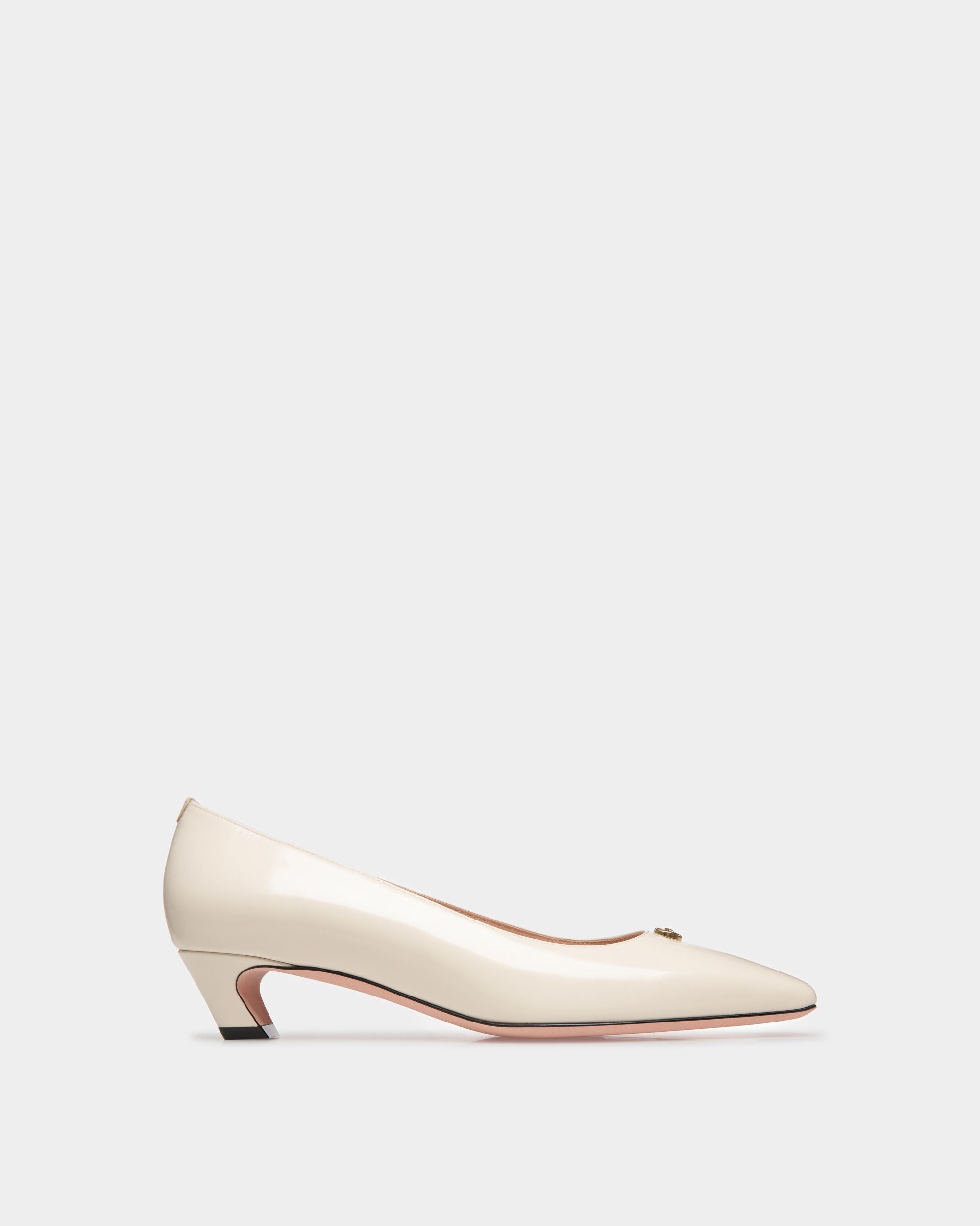 Escarpin Sylt En Cuir Blanc - Femme - Bally - 01