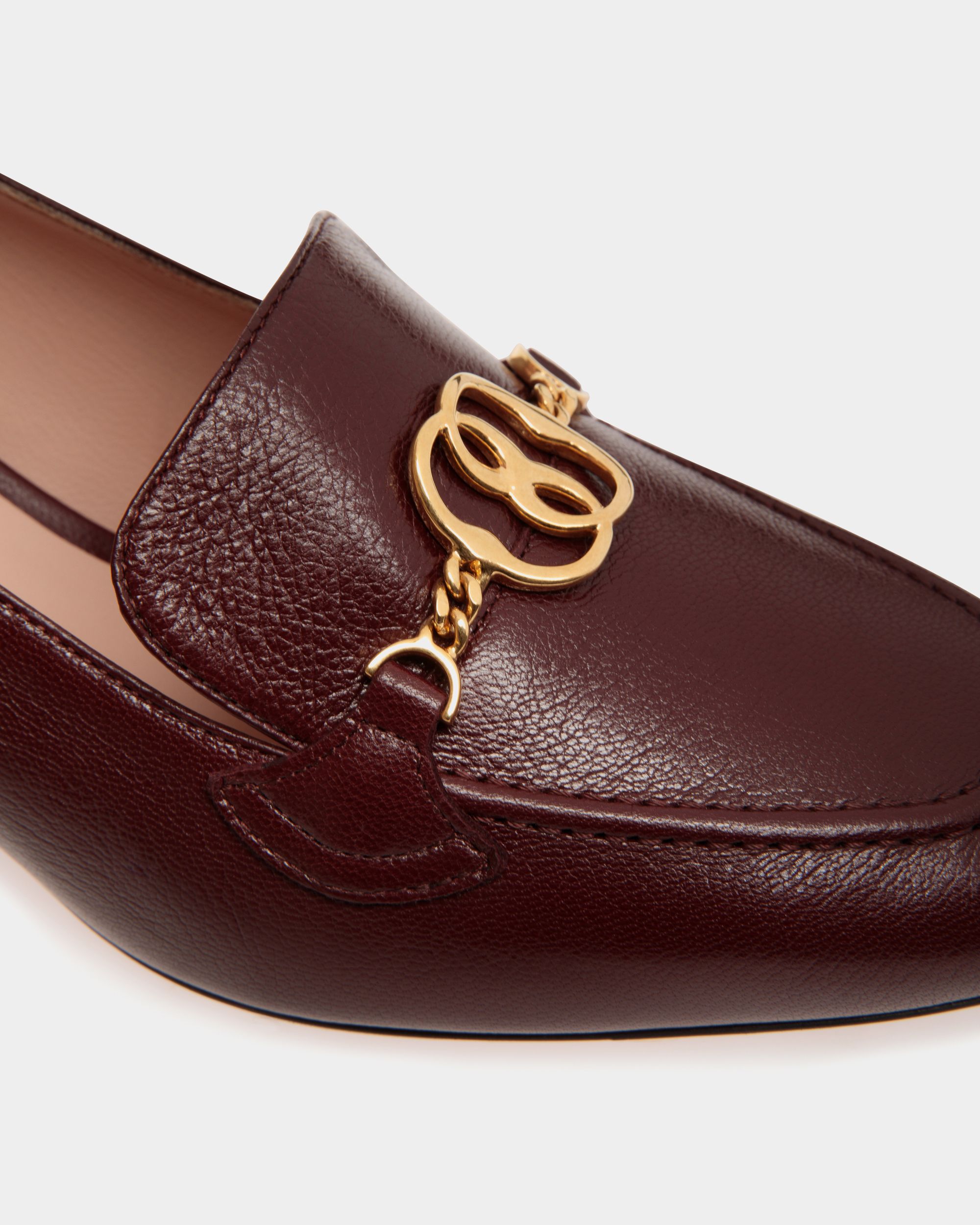 Escarpin Daily Emblem En Cuir Andorra - Femme - Bally - 04