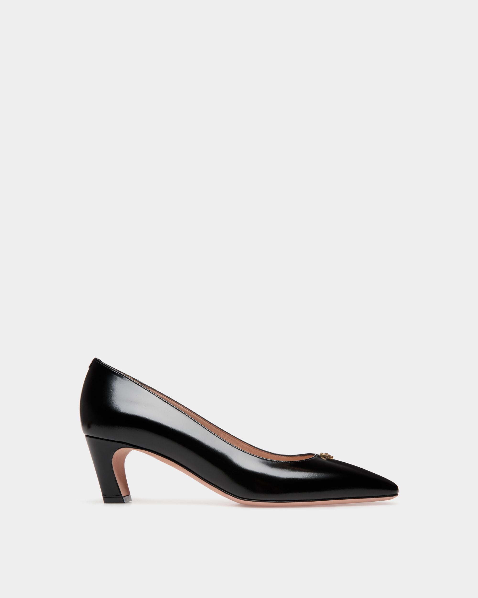 Escarpin Sylt En Cuir Brossé Noir - Femme - Bally - 01